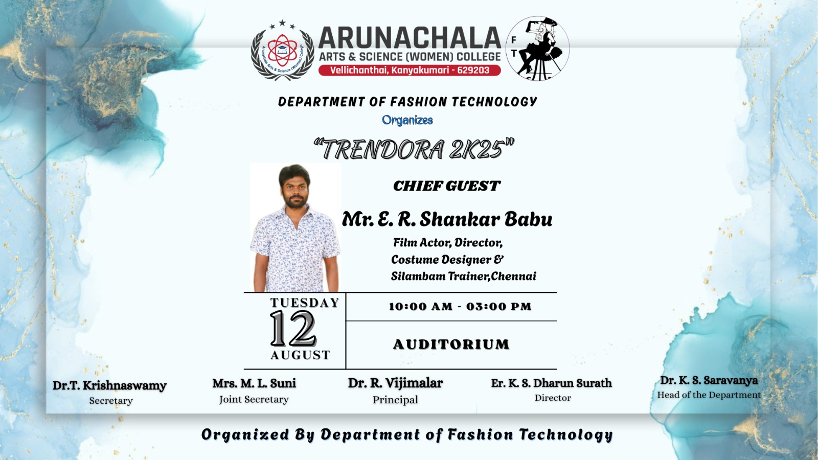 Department of Fashion Technology organizes an Association Day 